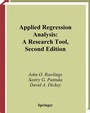 Cover: Applied Regression Analysis - Springer