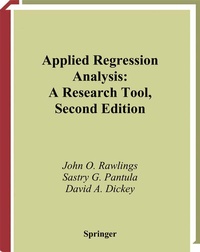 Enlarge image Cover: Applied Regression Analysis - Springer