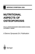 Cover: Nutritional Aspects of Osteoporosis - Springer