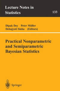 Enlarge image Cover: Practical Nonparametric and Semiparametric Bayesian Statistics - Springer