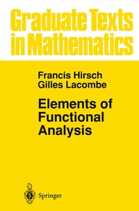 Enlarge image Cover: Elements of Functional Analysis - Springer