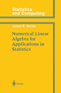 Abbildung von: Numerical Linear Algebra for Applications in Statistics - Springer