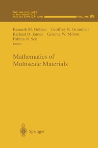 Enlarge image Cover: Mathematics of Multiscale Materials - Springer