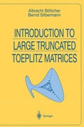 Cover: Introduction to Large Truncated Toeplitz Matrices - Springer