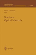 Cover: Nonlinear Optical Materials - Springer