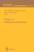 Cover: Essays on Mathematical Robotics - Springer