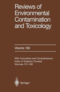 Abbildung von: Reviews of Environmental Contamination and Toxicology - Springer