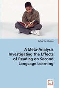 Cover: A Meta-Analysis Investigating the Effects of Reading on Second Language Learning - VDM Verlag Dr. Mueller E.K.