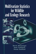 Cover: Multivariate Statistics for Wildlife and Ecology Research - Springer
