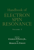 Cover: Handbook of Electron Spin Resonance - Springer