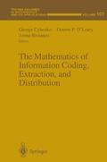 Cover: The Mathematics of Information Coding, Extraction and Distribution - Springer