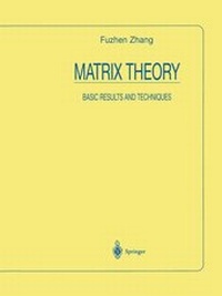 Enlarge image Cover: Matrix Theory - Springer