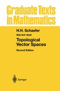 Cover: Topological Vector Spaces - Springer