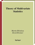 Cover: Theory of Multivariate Statistics - Springer