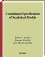 Cover: Conditional Specification of Statistical Models - Springer