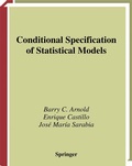 Cover: Conditional Specification of Statistical Models - Springer