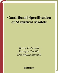 Enlarge image Cover: Conditional Specification of Statistical Models - Springer