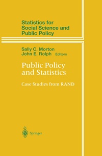 Enlarge image Cover: Public Policy and Statistics - Springer