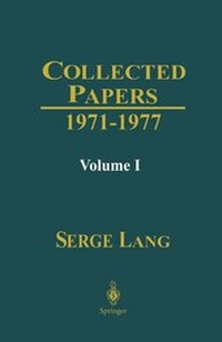 Abbildung von: Collected Papers I - Springer