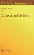 Cover: Diagnosis and Prediction - Springer