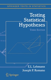 Enlarge image Cover: Testing Statistical Hypotheses - Springer