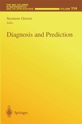 Cover: Diagnosis and Prediction - Springer