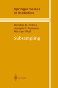 Cover: Subsampling - Springer