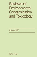Cover: Reviews of Environmental Contamination and Toxicology - Springer