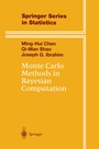 Cover: Monte Carlo Methods in Bayesian Computation - Springer