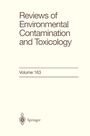 Cover: Reviews of Environmental Contamination and Toxicology - Springer