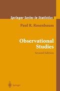 Cover: Observational Studies - Springer