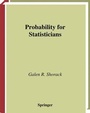 Cover: Probability for Statisticians - Springer