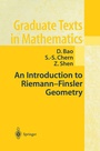 Cover: An Introduction to Riemann-Finsler Geometry - Springer