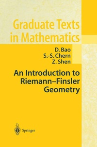 Enlarge image Cover: An Introduction to Riemann-Finsler Geometry - Springer
