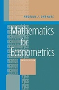 Cover: Mathematics for Econometrics - Springer