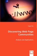 Cover: Discovering Web Page Communities - VDM Verlag Dr. Mueller E.K.