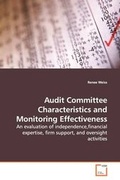 Cover: Audit Committee Characteristics and Monitoring Effectiveness - VDM Verlag