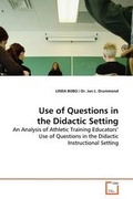 Cover: Use of Questions in the Didactic Setting - VDM Verlag