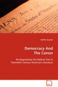 Cover: Democracy and the Canon - VDM Verlag