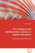 Cover: Pre-College Level Mathematics Courses in Higher Education - VDM Verlag Dr. Mueller E.K.