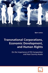 Enlarge image Cover: Transnational Corporations, Economic Development, and Human Rights - VDM Verlag