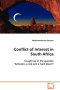 Cover: Conflict of Interest in South Africa - VDM Verlag