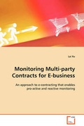 Cover: Monitoring Multi-party Contracts for E-business - VDM Verlag