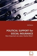 Cover: POLITICAL SUPPORT for SOCIAL INSURANCE - VDM Verlag