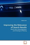 Cover: Improving the Relevance of Search Results - VDM Verlag