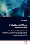 Cover: Evaluation in Urban Conservation - VDM Verlag