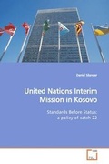 Cover: United Nations Interim Mission in Kosovo - VDM Verlag