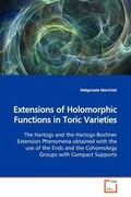 Cover: Extensions of Holomorphic Functions in Toric Varieties - VDM Verlag