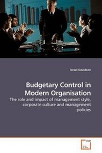 Enlarge image Cover: Budgetary Control in Modern Organisation - VDM Verlag