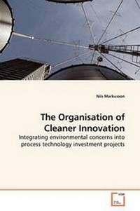 Enlarge image Cover: The Organisation of Cleaner Innovation - VDM Verlag